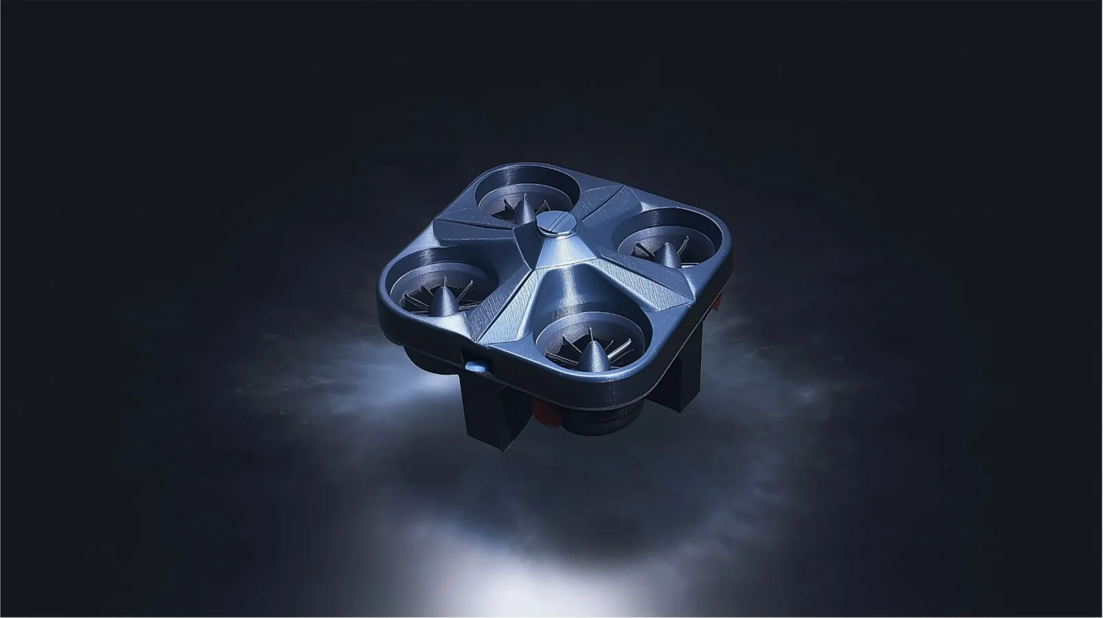 ArcSpear jet drone by ElectricJet Aircraft, product render.